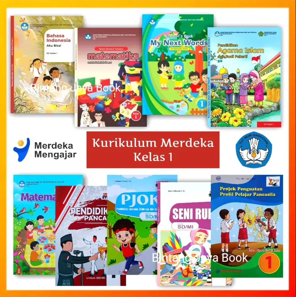 Buku Siswa Kurikulum Penggerak Kelas 1 SD/MI - Buku Kurikulum Merdeka Kelas 1