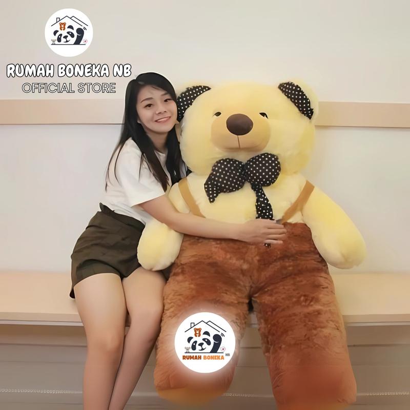 Boneka Jumbo Teddy Bear Beruang Besar 1,6 Meter SNI Premium Gemoy - Dewasa, Anak 1