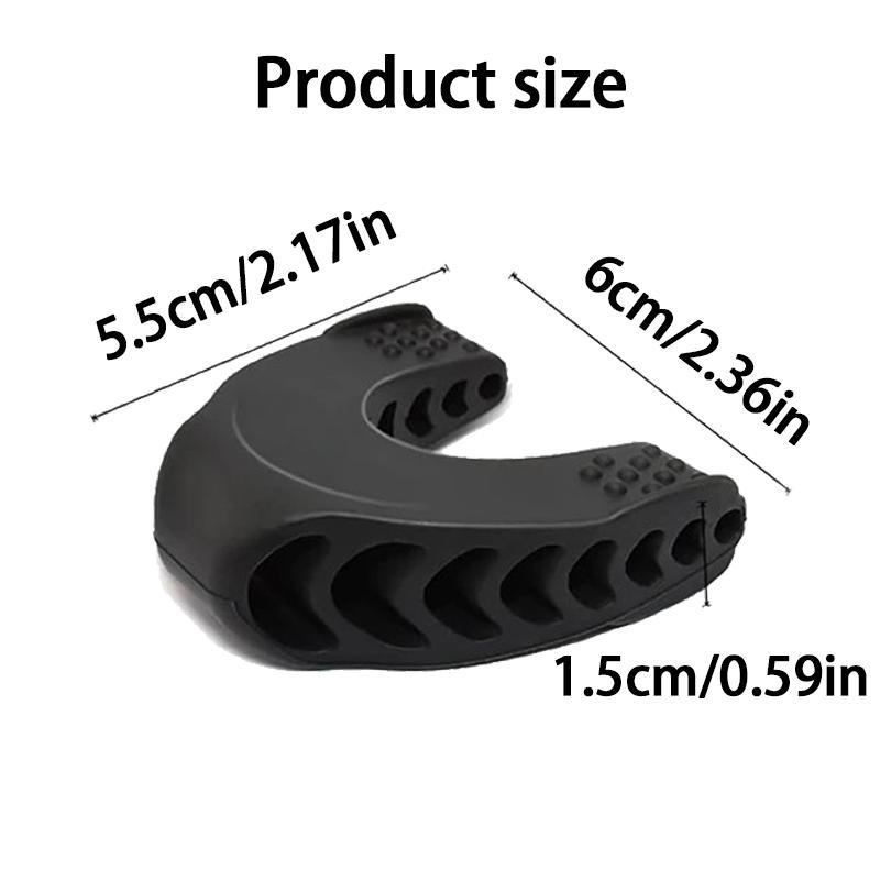 Product Introduction of U Shape Jaw Exerciser, 1 Count Mouth Jawline Face Fitness Muscle Chew Ball, Bite Breaker Training Equipment 1