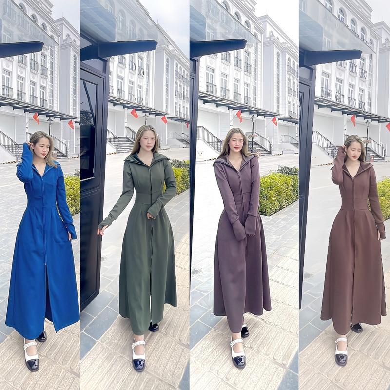 Áo Chống Nắng Dáng Dài Cotton Hàn Chất Dày (Nặng 700g/1 Áo)