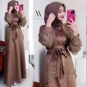 VELOXA - FUJI DRESS BATCH INNER OUTER PREMIUM FREE BELT ONE SET 3 IN 1 DRESS KONDANGAN PLUS LUXURY DRESS PROMNIGHT DRESS PESTA WISUDA BRIDESMAID TERBARU FUJI DRESS SATU SET INNER OUTER KIMONO QUEENBEE FASHION TERMURAH KEKINIAN BUSUI FRIENDLY