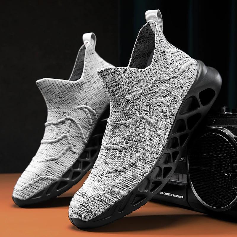 Pánské běžecké boty 2023 ležérní sportovní boty pánské trendy lehké turistické boty na tenis pánské tenisky prodyšné zapatillas velikost 47 běžecké boty_voghion.com