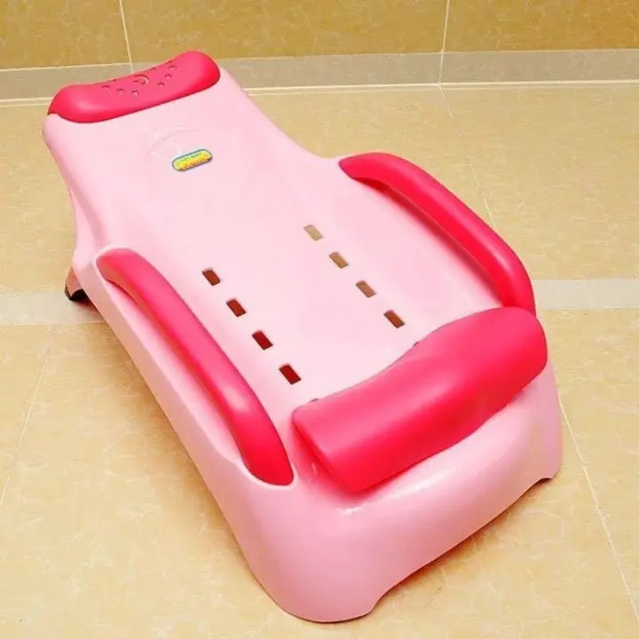 Ghế Gội Đầu Nhựa Gập Gọn Siêu Dễ Thương, Tiện Lợi Cho Bé Voi lót  tắm 0