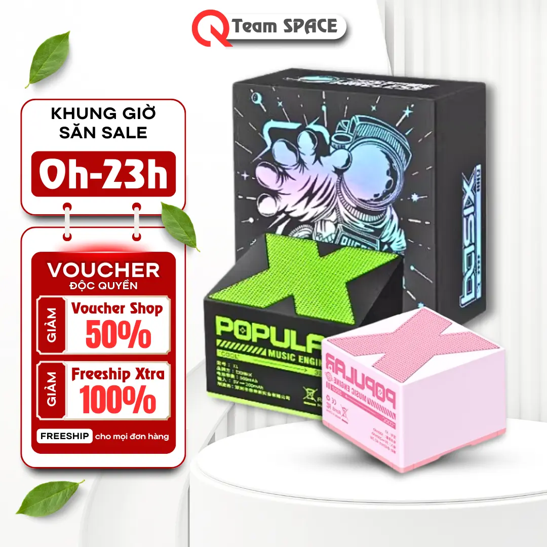 Loa Mini 360 Kết Nối Bluetooth X Không Dây, Pin Sạc, Nhiều Màu Sắc, Đa Năng, Tiện Đi Du Lịch Và Trang Trí Nghe Nhạc Củ Loa