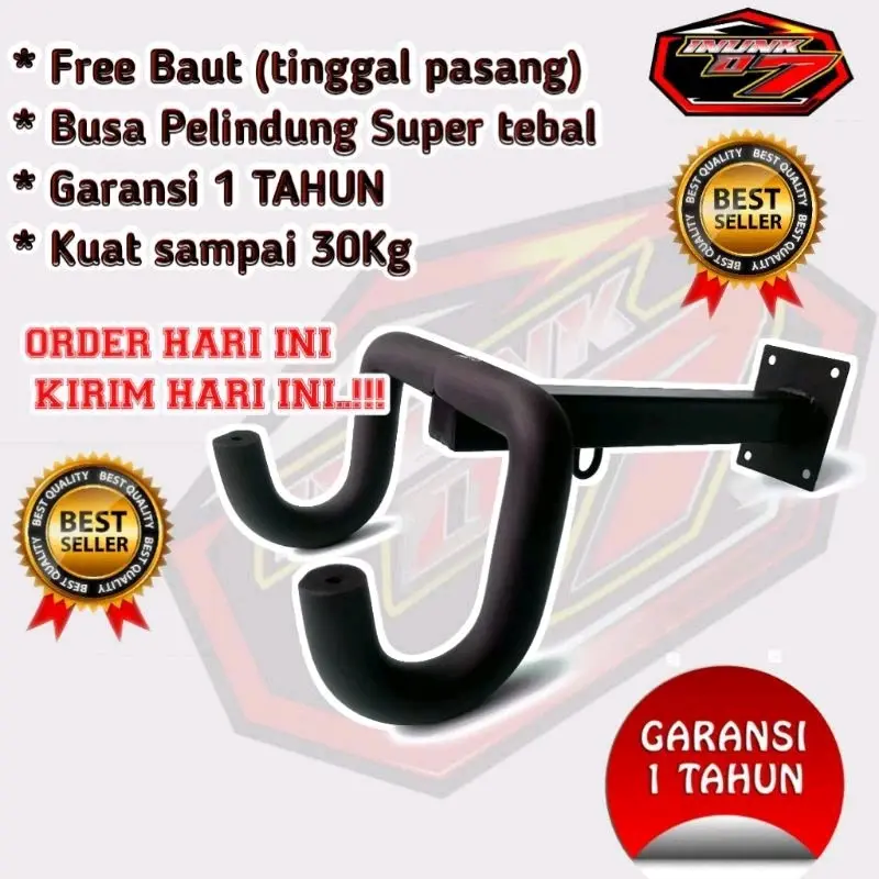 Gantungan sepeda Dipasang di Dinding 4
