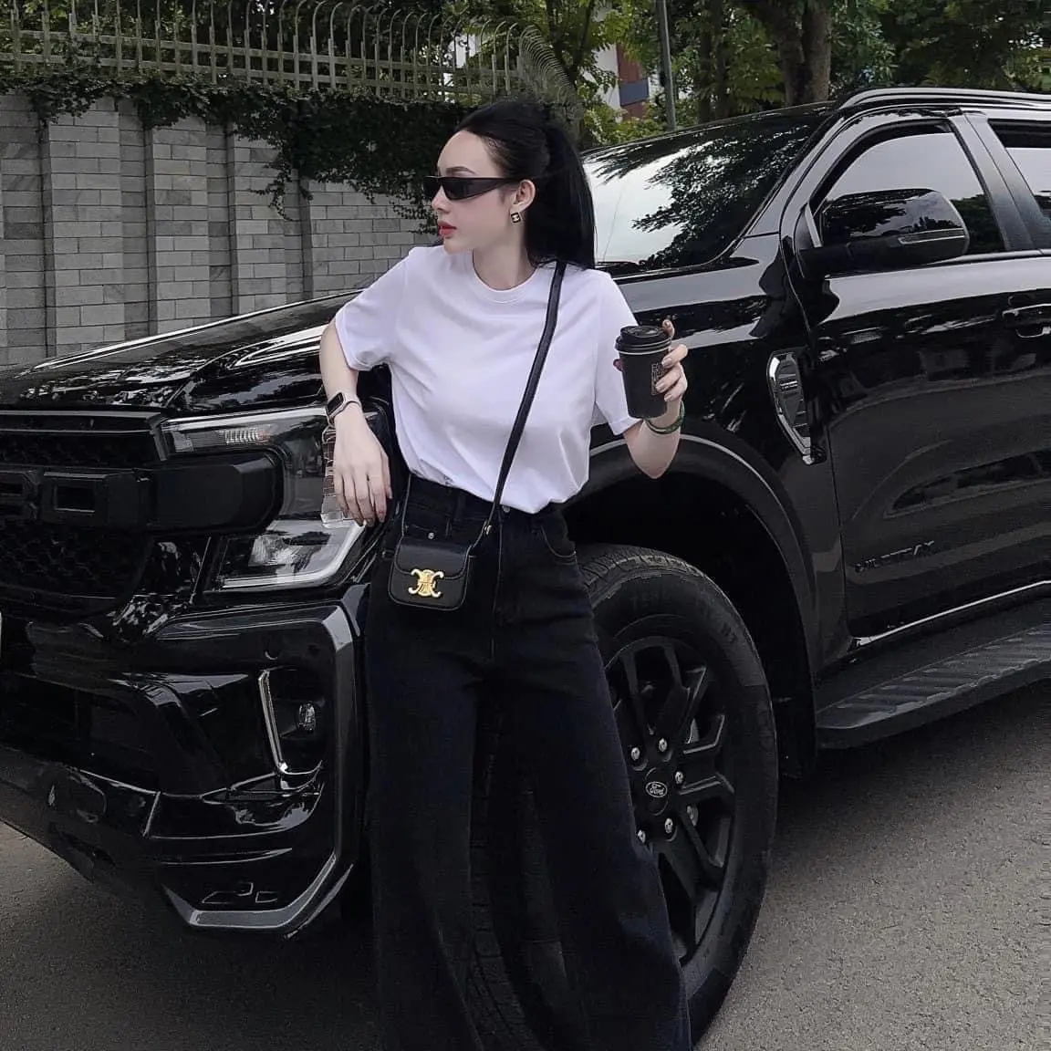 Túi c mini xinh xắn đeo chéo size 13