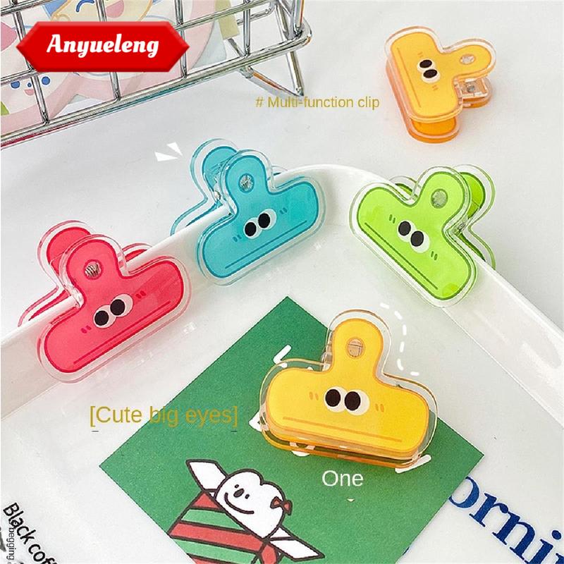 Kẹp Chất Kết Dính Acrylic Hoạt Hình, Kẹp Mắt Biểu Cảm Vui Nhộn, Kẹp Đuôi Dài PP, Tệp Acrylic, Kẹp Dữ Liệu Sách Đuôi Bồ Câu, Giữ Giấy Có Thể Duy Trì Cảm Giác Thư Giãn