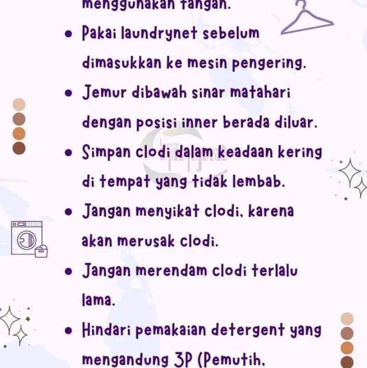 Popok Bayi Cuci ulang Aio ningrat Drypant  Reguler san Jumbo popok kain Bayi Clody Diaper Clodi 5