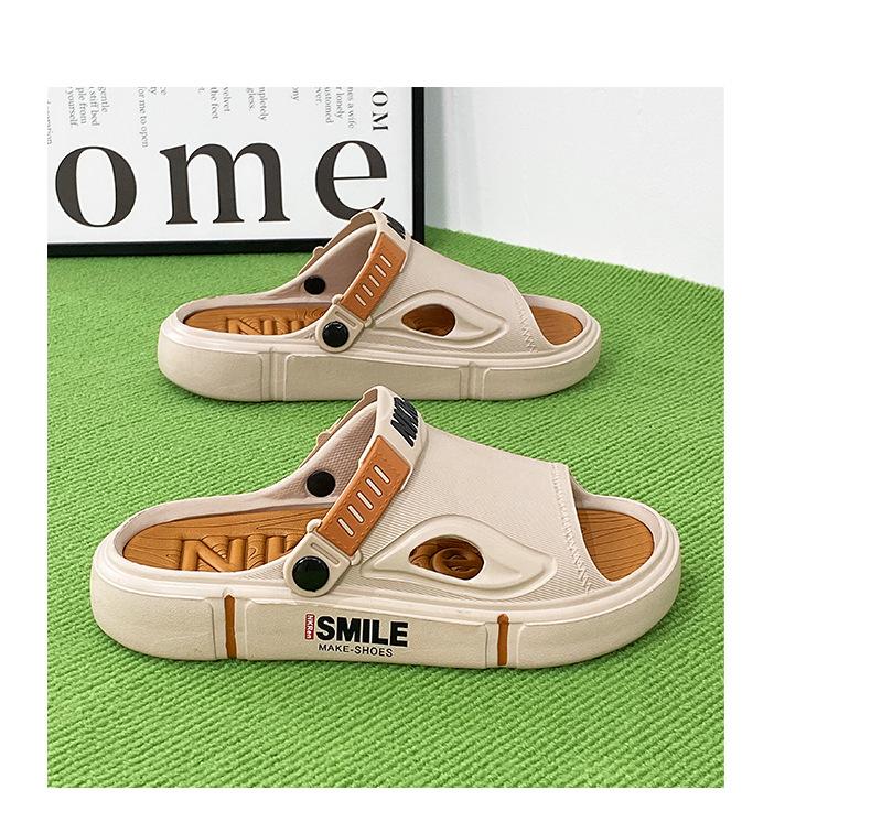 Product Introduction of รองเท้าแตะฤดูร้อน แฟชั่นผู้ชาย กันลื่น สไตล์ชายหาดลำลอง พลัสไซส์ เหมาะสำหรับเล่นกีฬา 14