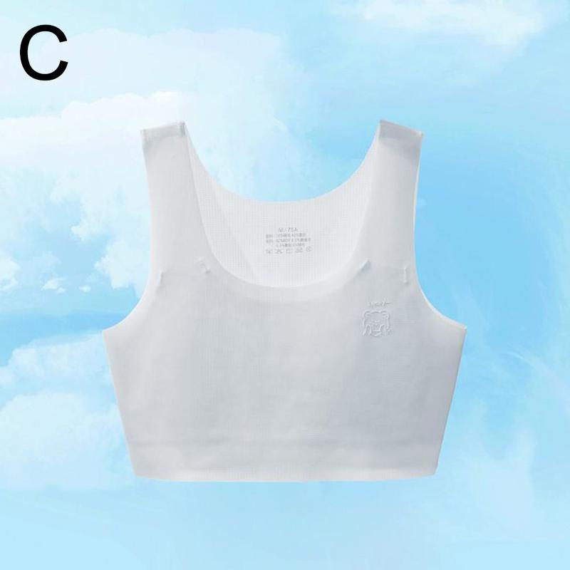 Product Introduction of 【COD】Flat Breast Binder Girls Lesbian Underwear Women Seamless Summer Short Vest Tank Top Shaper Bustier Shpaer Vest 44