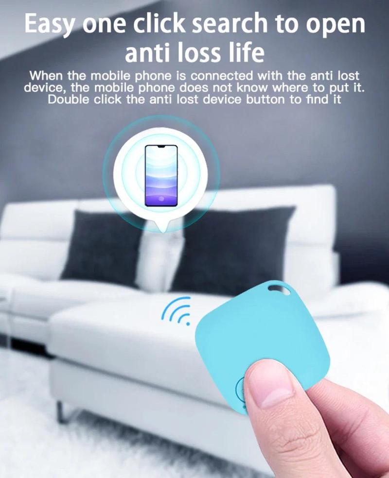 Product Introduction of GPS Tracker for Car Mini Tracking Device Cell Phone Tracker Tag Key Child Finder Smart Tracker Vehicle Anti-lost GPS Tracker Android Bluetooth 33