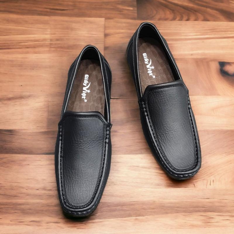 Giày tây giày lười nam chất da pu cao cấp mẫu mã đẹp đế khâu chắc chắn(CLRK)