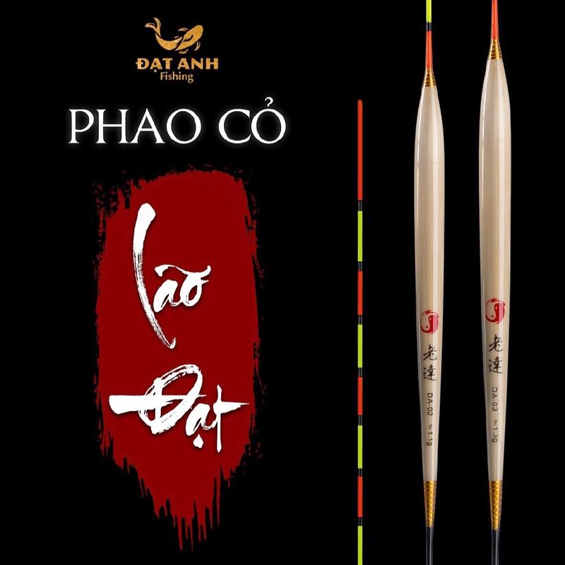 Phao Cỏ Lão Đạt Chuyên Rô Phi - Chất Liệu Cỏ Lau Nhịp Chuẩn Bền DAT ANH FISHING