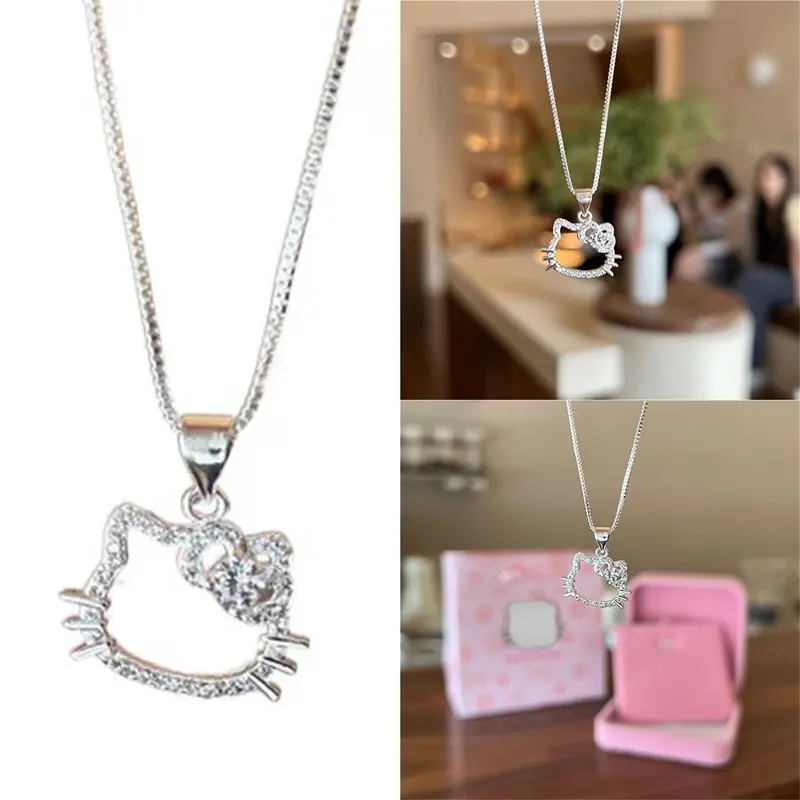 Vòng Cổ Mặt Dây Chuyền, Ngọt Ngào Và Dễ Thương, Dành Cho Phụ Nữ Và Trẻ Em Gái, Vòng Cổ Xương Đòn, Món Quà Thực Dụng Thích Hợp Làm Quà Sinh Nhật 6