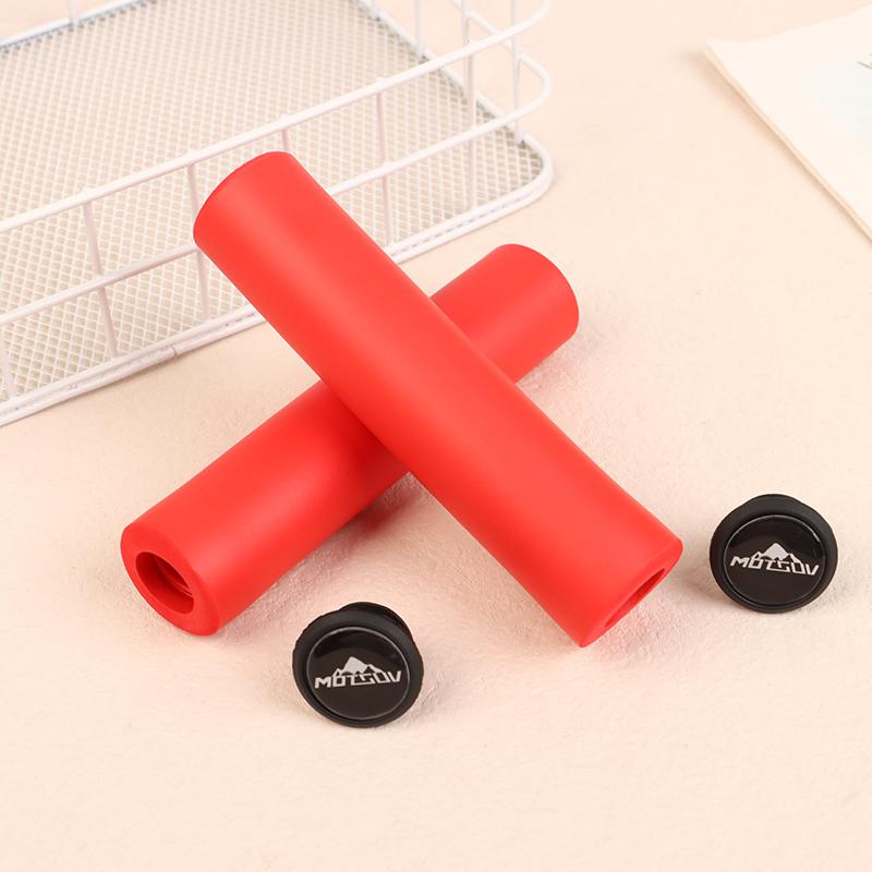 Product Introduction of 2pcs/1set Mountain Road Cycling Bicycle Handlebar Grips Cover Grips Smooth Soft Silicone Anti-slip Handle Grip Lock Bar End 14