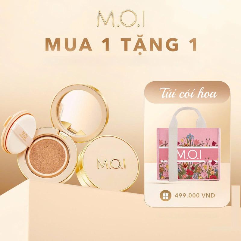 Phấn nước Hồ Ngọc Hà Premium Baby Skin Cushion M.O.I phiên bản cao cấp SPF 50+/PA+++ 12g Trang Điểm Cosmetic Nữ Mỹ Phẩm Phấn Mắt phấn nuoc kemnen mongnhe