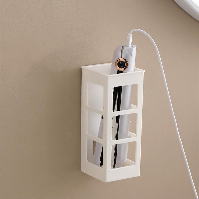 Hair Styling Tool Organizer, 2 Counts/set Wall Mounted Hair Curling Iron  Holder, Home Organizer for Bathroom 2