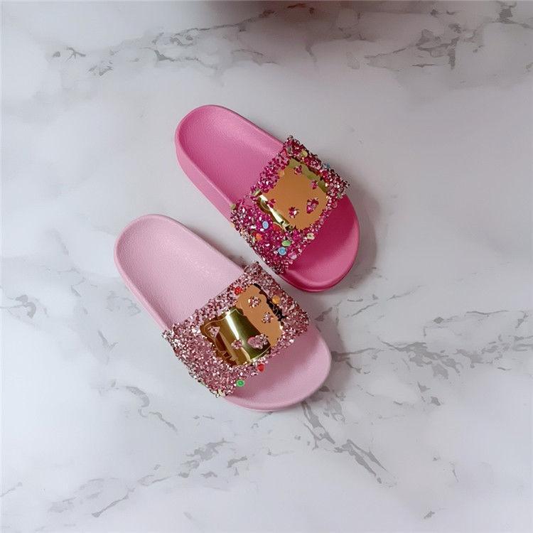 Product Introduction of Dép Xăng Đan Mùa Hè Cho Trẻ Em, Thời Trang Mới, Thiết Kế Hình Mèo Và Trái Cây, Đính Kim Cương Màu, Chống Trượt, Thoải Mái, Chống Mài Mòn, Đế Mềm, Quai Đơn, Miễn Phí Vận Chuyển, Bán Chạy 6