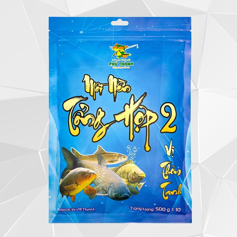 MỒI NỀN TỔNG HỢP 2   -    chuyên dùng đi câu Cá Chép, Cá Trắm, Cá Trôi, Cá Mè, Rô Phi.