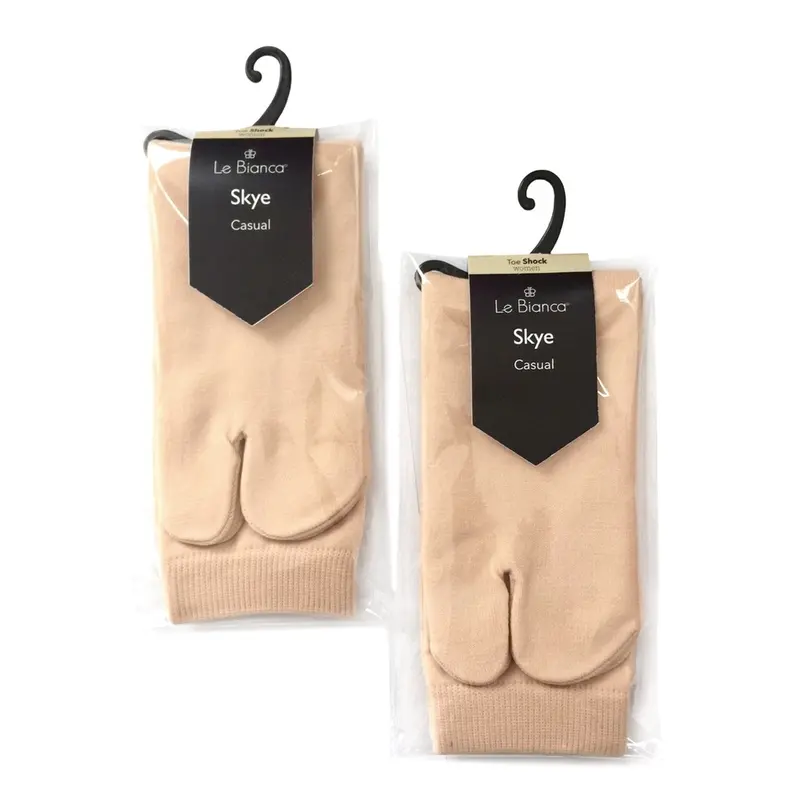 Le Bianca Skye Kaos Kaki Wanita Dewasa Hitam Panjang Pendek Motif Garis Ankle Nyaman  Lembut 0