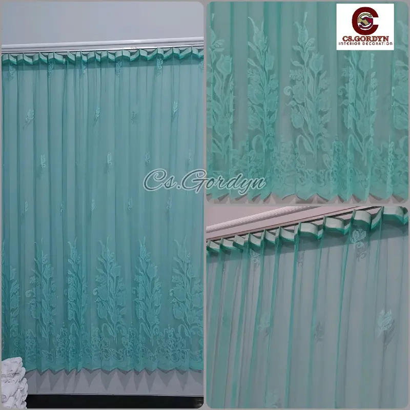 Gorden Vitrase Tulip pink tosca puring gorden siang 7