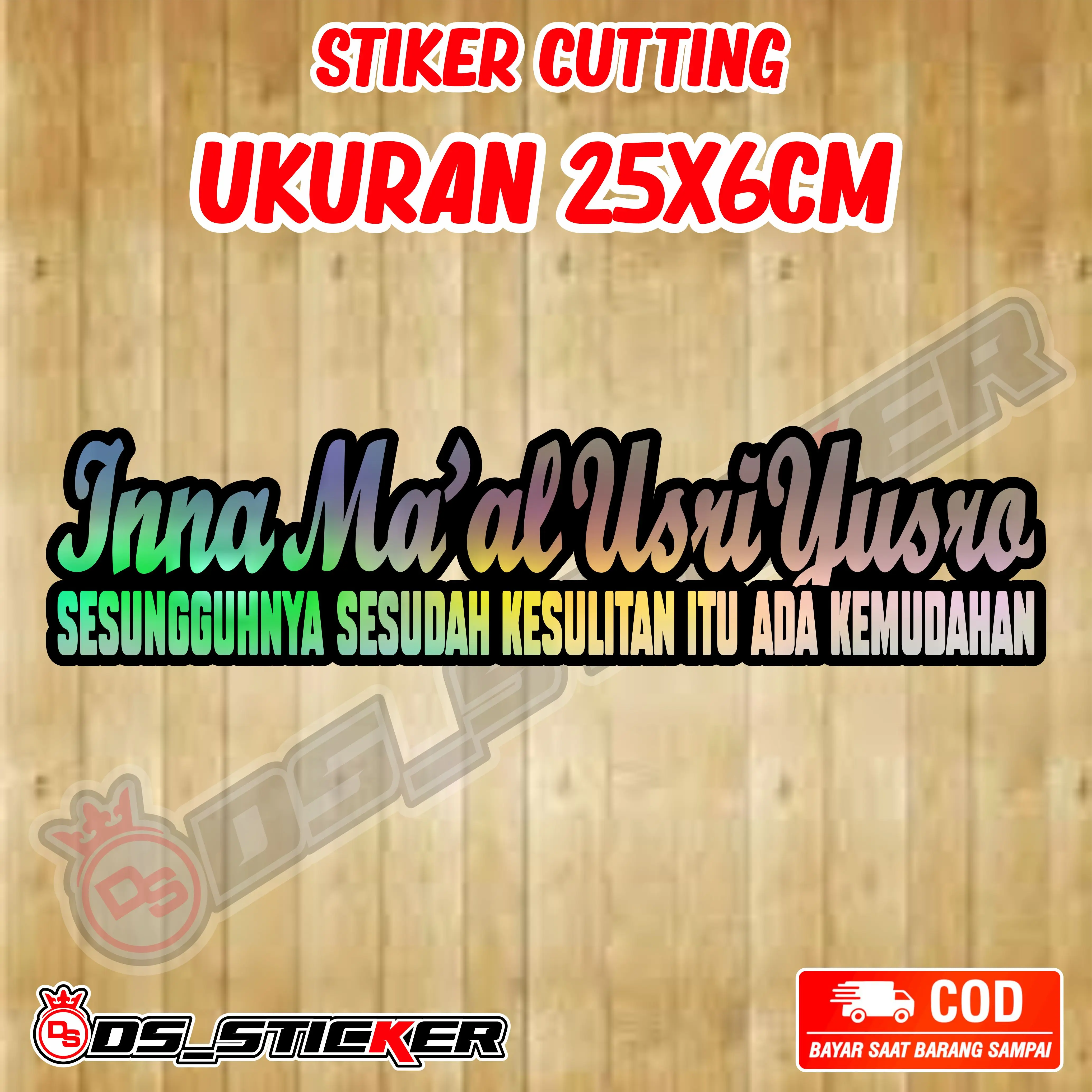 stiker inna maal usri yusro sticker variasi motor