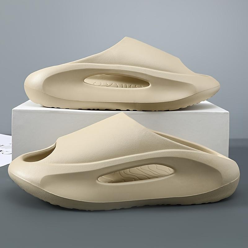 Product Introduction of Men's Summer Slippers Simple Versatile Outdoor Thick Sole Non-Slip Men's Sandals Casual Beach Slide Slippers 8