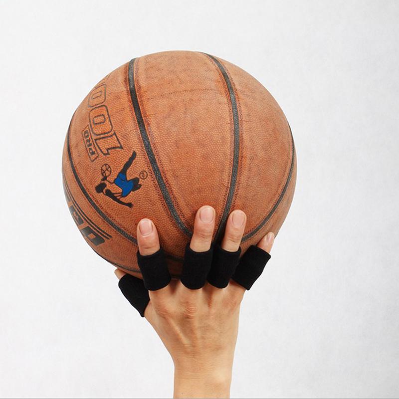 Product Introduction of 10PCS Sports Protective Gear Guard Support Wraps Basketball Volleyball Football Finger Stall Sleeve Protector Protection Gloves 17