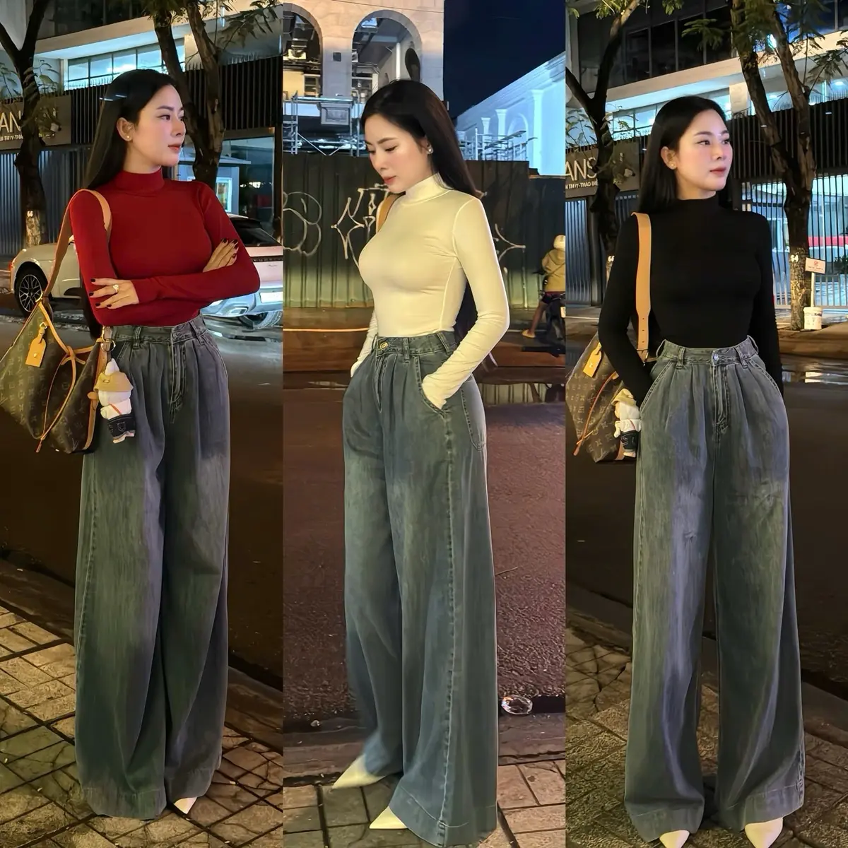 Áo cổ lọ borrip cotton mềm mịn may chuẩn form hot girl A27 - Top Women <55kg thích hợp những nơi lạnh. [Form áo lửng]