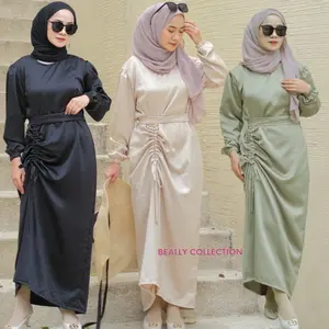 DRESS SERUT SATIN | DRESS KONDANGAN