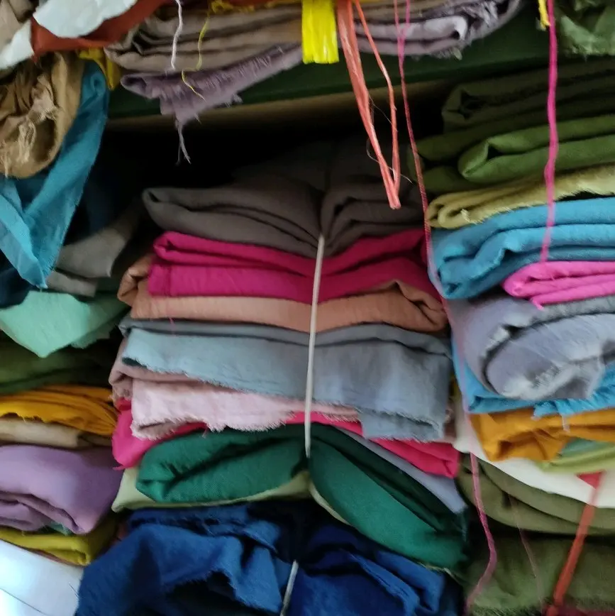 KAIN KILOAN AIRFLOW CRINGKLE POLOS DOMINAN WARNA