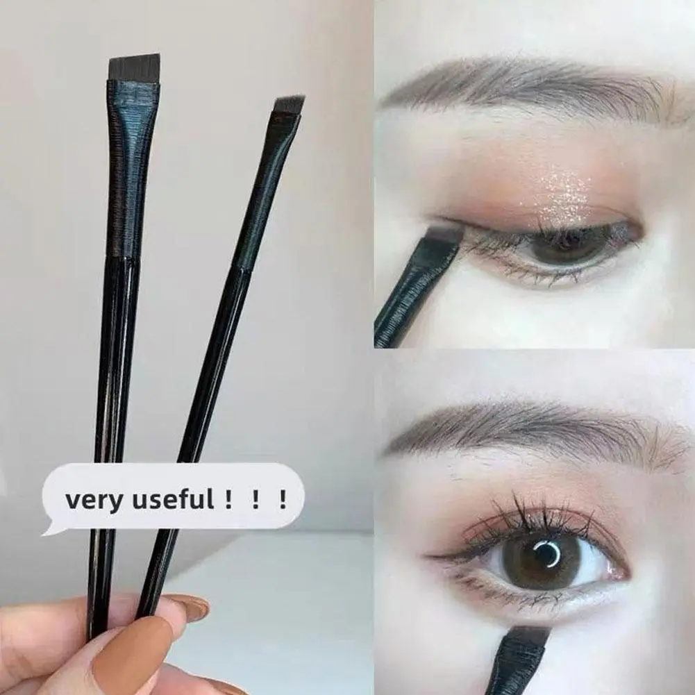 Cọ Kẻ Lông Mày Cọ Kẻ Mắt, Sử Dụng Kép, Cọ Lông Mày Nghiêng Góc Nhỏ Dụng Cụ Làm Đẹp