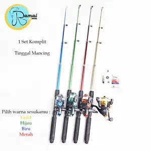 Set Alat Pancing Next Gigas 150 Kagawa Bandit Warna Lengkap