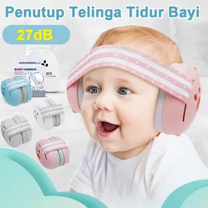 Pelindung Telinga Bayi Baby Ear Protection Baby Ear Muff Headband Penutup Telinga Untuk Bayi Dan Balita Sampai 3 Tahun