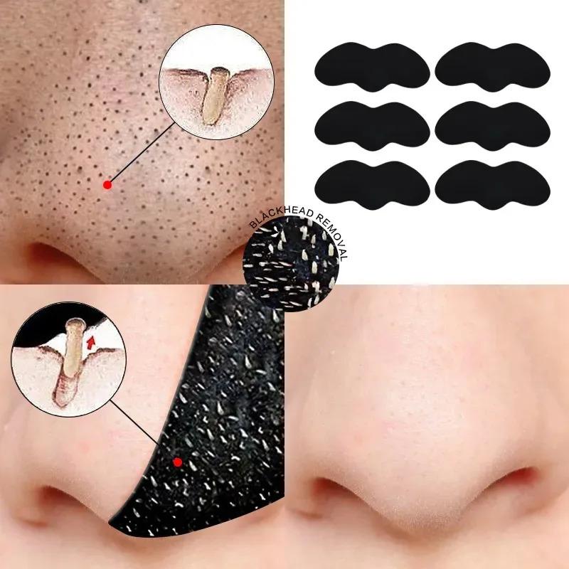 50/80 PCS Nose Blackhead Remover Mask Deep Cleansing Skin Care Shrink Pore Acne Treatment Mask Nose Black dots Pore Clean Strips 2