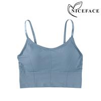 Gambar Niceface Bra Olahraga Wanita Tanpa Kawat Model Tali Mengikat - HITAM dari NICEFACE Kab. Tangerang 1 Tokopedia