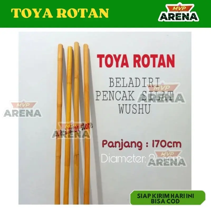 {{ORIGINAL}}  Toya rotan asli diameter 2-3cm tinggi 170cm