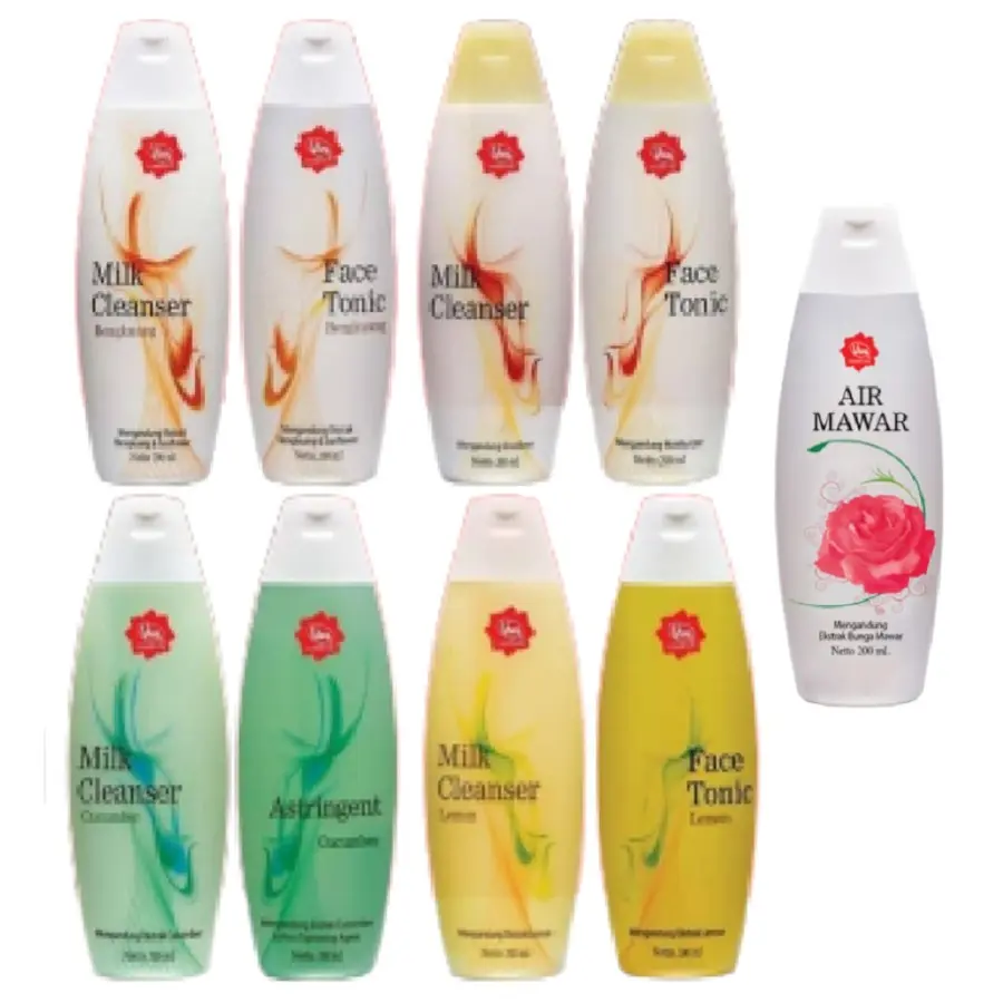 Viva Milk Cleanser 200ml / Face Tonic / Air Mawar Facial Pembersihan Wajah