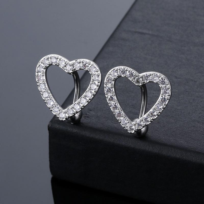 Product Introduction of Heart Belly Button Ring Navel  Ring Cooper Belly Button  Ring Navel Pircing Umbilical Pircing Ring 14