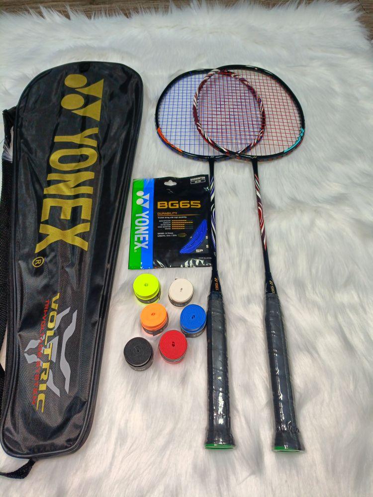 Product Introduction of Vợt Cầu Lông Cán Vợt Sport Cacbon 11kg Căng Sẵn + Quấn Cán 9