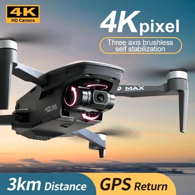 Flycam B5 Mini - Mini I9 Max - Gimbal 3 trục 4K - 500m cao xa 3km - Bh3Tháng Drone Camera