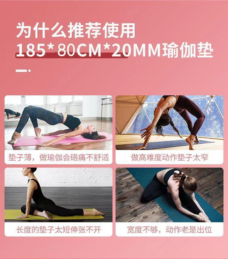 Product Introduction of Thảm Tập Yoga, Dành Cho Nam, Dày Dặn, Thích Hợp Để Tập Thể Dục, Đặc Biệt Để Giảm Cân, Dây Nhảy, Cách Âm, Hấp Thụ Sốc, Tập Thể Dục Trong Nhà, Chống Trượt, Thảm Trải Sàn Gia Đình, Năm 2025 5