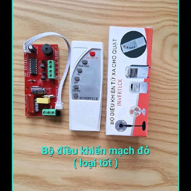 Bộ điều khiển từ xa gắn quạt loại tốt IC 14 chân biến quạt thông thường thành…