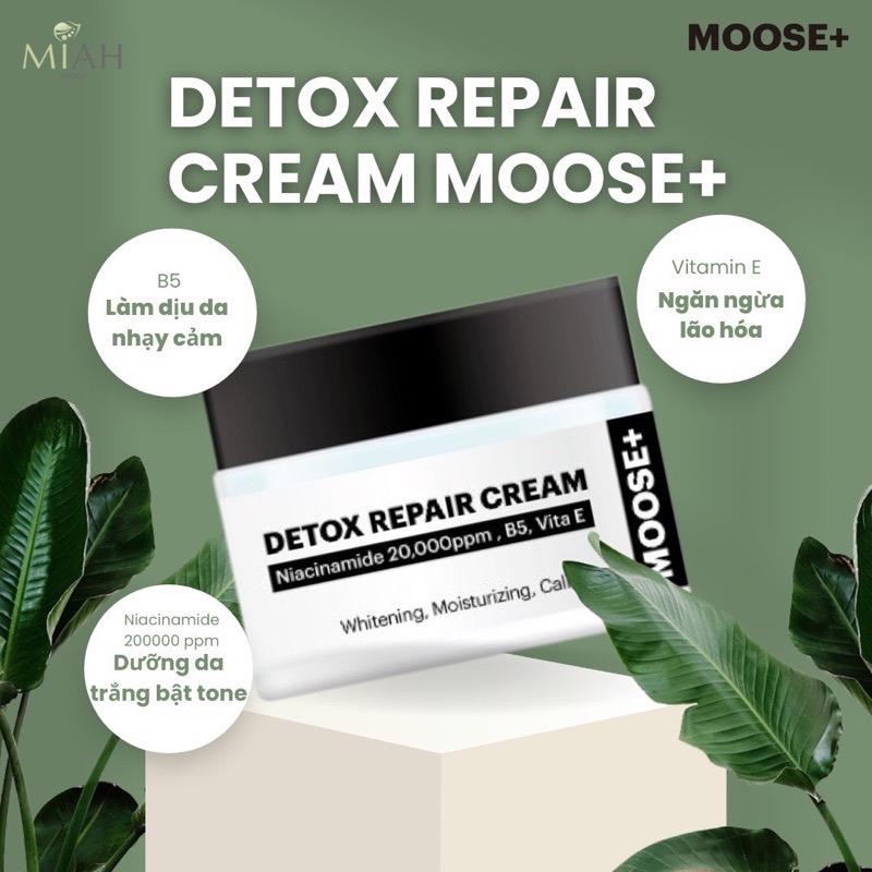 DETOX REPAIR CREAM Kem dưỡng Hàn Quốc MOOSE+ [CHÍNH HÃNG]