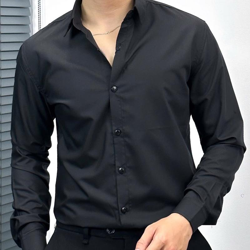 Áo sơ mi tay dài basic SMTD63588 Menswear 2