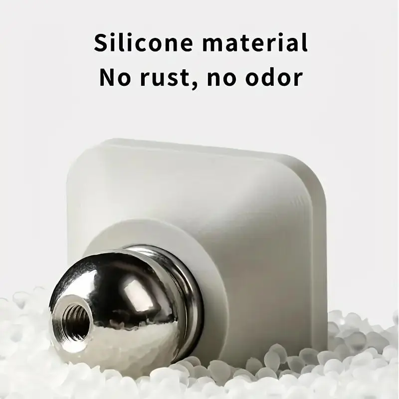 Magnetic Door Stop, Self-adhesive Door Stop, Anti-collision Silicone Door Stop, Door Hardware for Home Use 2