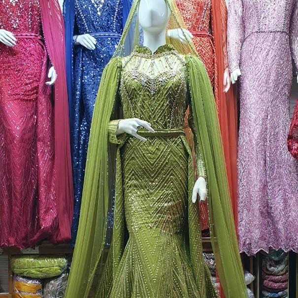 gown slim pengantin modern 2