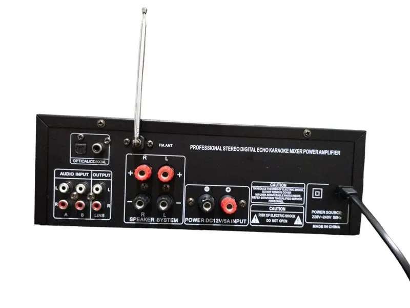 Bluetooth EQ Audio Amplifier Karaok Home Theater 2000W Coaxial optical Kerndy 326BT PRO 4