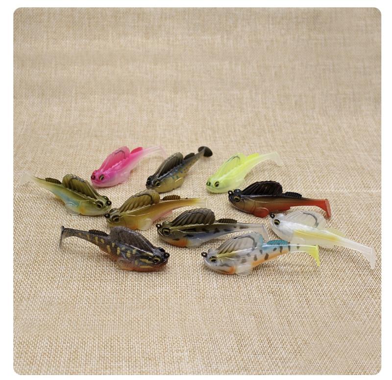  Mồi lure thòi lòi 7g -10g -14g siêu nhạy lóc 