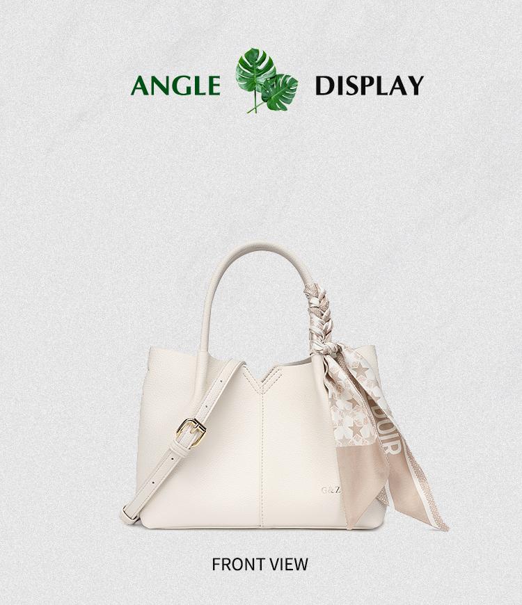 【G&Z】Tas Wanita / Tas Tangan / Tas Fashion 2025 / Casual Sling Bag / Tas Selempang / Shoulder Bag Mewah (GRATIS Syal Pita)